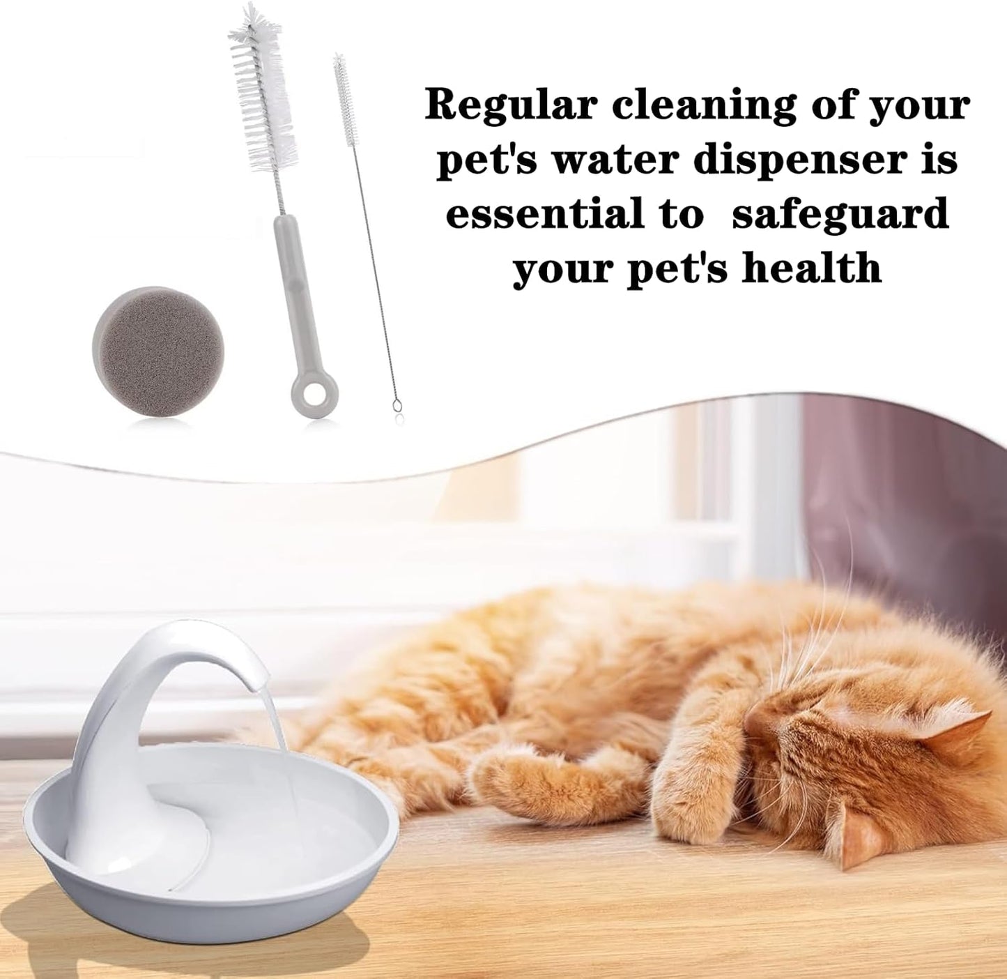 Professional Pet Drinking Dispenser Cleaning Kit